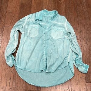 Womens size xl Maurice’s button down blouse